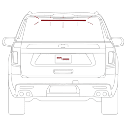 Image of Rear Visor Bar