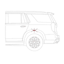 Image of Rear wheel well light